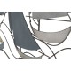 Faldekoráció Tenger 114,5x3,5x62,50 cm Faldekoráció Tenger 114,5x3,5x62,50 cm