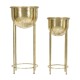 Virágállvány Glam Coppia Ø 27x62-21,5x52 cm Virágállvány Glam Coppia Ø 27x62-21,5x52 cm