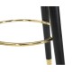 Bárszék Paris fekete/arany Ø 35x74 cm Bárszék Paris Nero/Gold Ø 35x74 cm