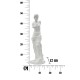 Szobor Statua Nő 14x12x49 cm Szobor Statua Nő 14x12x49 cm