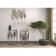 Asztal Ferro E Legno Foglie Szett 2 db 38x55-33x50 cm Asztal Ferro E Legno Foglie Szett 2 db 38x55-33x50 cm