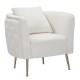 Bucarest Krema fotel 76x74x73 cm Bucarest Krema Fotel 76x74x73 cm
