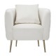 Bucarest Krema fotel 76x74x73 cm Bucarest Krema Fotel 76x74x73 cm
