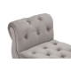 Paris Pad Szürke/arany 120x40x60 cm Paris Pad Szürke/Arany 120x40x60 cm