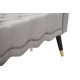 Paris Pad Szürke/arany 120x40x60 cm Paris Pad Szürke/Arany 120x40x60 cm