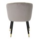Paris szürke/arany karosszék 62x58x78 cm Parmchair Paris Szürke/Arany 62x58x78 cm
