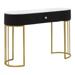 Konsol Montpellier Fekete 100x43x74 cm