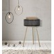 Asztal Blacky Ø 40x65 cm Asztal Blacky Ø 40x65 cm