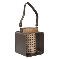 Láncas vas-rattan 16x13x20 cm Láncas vas-rattan 16x13x20 cm