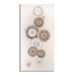 Vászon falikép/festett kör alkalmazással -b- 50x3,2x100 cm Vászon falikép/festett kör alkalmazással -b- 50x3,2x100 cm