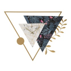 Falóra Triangle 75x4,5x59 cm