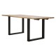 Evőasztal Edge -Kihúzható- 180x90x77-Total Lenght 280 cm (Mango Wood) Evőasztal Edge -Kihúzható- 180x90x77-Total Lenght 280 cm (Mango Wood)