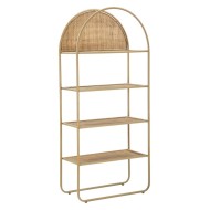 Könyvespolc panama kör 80x40x180 cm Könyvespolc panama kör 80x40x180 cm