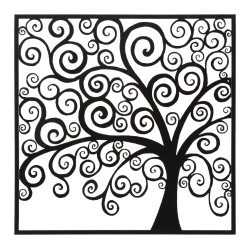 Vas Fali Panel Three Plus 100x1x100 cm