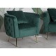 Bucarest Zöld fotel 76x74x73 cm Bucarest Zöld Fotel 76x74x73 cm