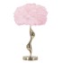 Asztali Lámpa Slim Pink Ø 40x63 cm