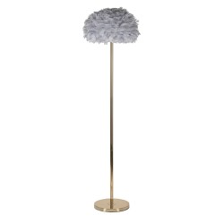 Feathers Slim Szürke Állólámpa Ø 43x170 cm