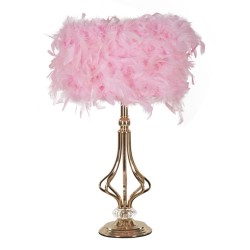 Asztali Lámpa Tarty Pink Ø 25x54 cm