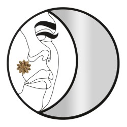 Falitükör melly ø 80x3,8 cm Falitükör melly ø 80x3,8 cm