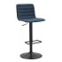 Emelős Bárszék, Magas, Navy 43x49,5x85,5-107 (Ülésmég 61-82,5 cm) 2 db-os szett
