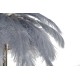 Asztali Lámpa Palm Szürke Ø 55x60 cm Asztali Lámpa Palm Szürke Ø 55x60 cm