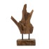 Akar teak szobor 20x11x34 cm