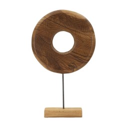 Dorat teak szobor 35x10x58 cm