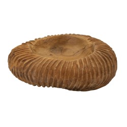 Garit Teak Tálca Ø 32x11 cm
