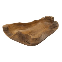 Tray Narro Teak 40x29x10 cm