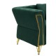 Emy Zöld fotel Párnával 104x83x76 cm Emy Zöld Fotel Párnával 104x83x76 cm