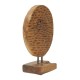 Érmes Szobor Teak 30x1,5x40 cm Érmes Szobor Teak 30x1,5x40 cm