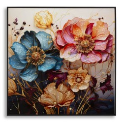 Lakkozott fali kép kerettel narcy -a- 82x4x82 cm Lakkozott fali kép kerettel narcy -a- 82x4x82 cm