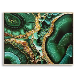 Lakkozott falfestmény kerettel smeraldy -b- 82x4x62 cm Lakkozott falfestmény kerettel smeraldy -b- 82x4x62 cm