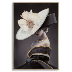 Lakkozott falfestmény kerettel wien hat -b- 62x4x92 cm Lakkozott falfestmény kerettel wien hat -b- 62x4x92 cm