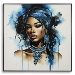 Lakkozott falikép kerettel altea -b- 82x4x82 cm Lakkozott falikép kerettel altea -b- 82x4x82 cm