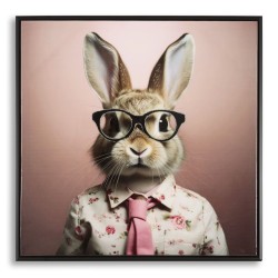 Lakkozott falikép kerettel bunny c/kornice 62,5x2,8x62,5 cm Lakkozott falikép kerettel bunny c/kornice 62,5x2,8x62,5 cm