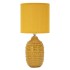 Badside Lamp Points mustárszínű Ø 15x 30,5 cm