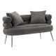 Sofa Silvery Plus Párnával 133x68x69 cm Sofa Silvery Plus Párnával 133x68x69 cm