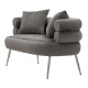 Sofa Silvery Plus Párnával 133x68x69 cm Sofa Silvery Plus Párnával 133x68x69 cm