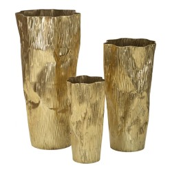 Vázatartó Glolly Szett 3 db Ø 41x39x83- 32x31x67-23x25x49 cm