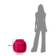 Stool Softy Fuxia 45x45x45 cm Stool Softy Fuxia 45x45x45 cm