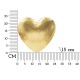 Falilámpa aranyy Heart 25,5x15x24 cm Falilámpa aranyy Heart 25,5x15x24 cm