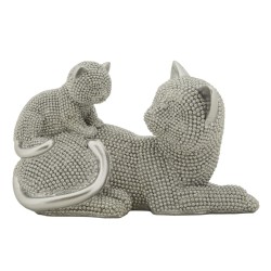 Cat Sparky Gyerekkel 19x9x13 cm