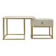 Kávéasztalok Beautry Szett 2 db 70x70x48-50x50x43,5 cm Kávéasztalok Beautry Szett 2 Db 70x70x48-50x50x43,5 cm