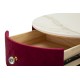 Éjszakai Asztal/Öltözőasztal Puff Vellit Ø 52x70 - 36x39 cm Éjszakai Asztal/Öltözőasztal Puff Vellit Ø 52x70 - 36x39 cm