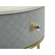 Éjszakai Asztal/Öltözőasztal Puff Vellit Light Blue Ø52x70 - Ø36x39 cm Éjszakai Asztal/Öltözőasztal Puff Vellit Light Blue Ø52x70 - Ø36x39 cm