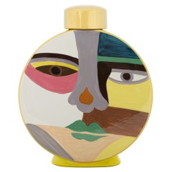 Piccassy Váza Színes Kör 23x9x28 cm