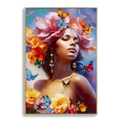 Festett vásznon, lakkozott marty kerettel -b- 62x4x92 cm Festett vásznon, lakkozott marty kerettel -b- 62x4x92 cm