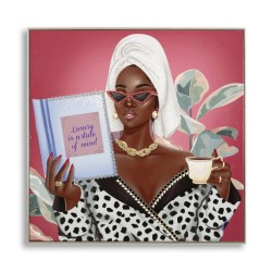 Lakkozott vászon luxus spa kerettel -b- 82x4x82 cm Lakkozott vászon luxus spa kerettel -b- 82x4x82 cm