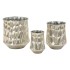 P/ezüst vázak 3 db-os szett ø35x38,5-27,5x33-18,5x26,5 cm